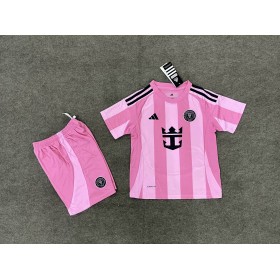 Inter Miami Heimtrikot 2025-26 Kurzarm (+ kurze hosen)